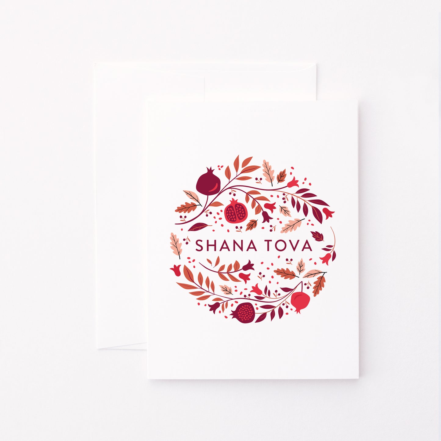 Pomegranate Cascade Card