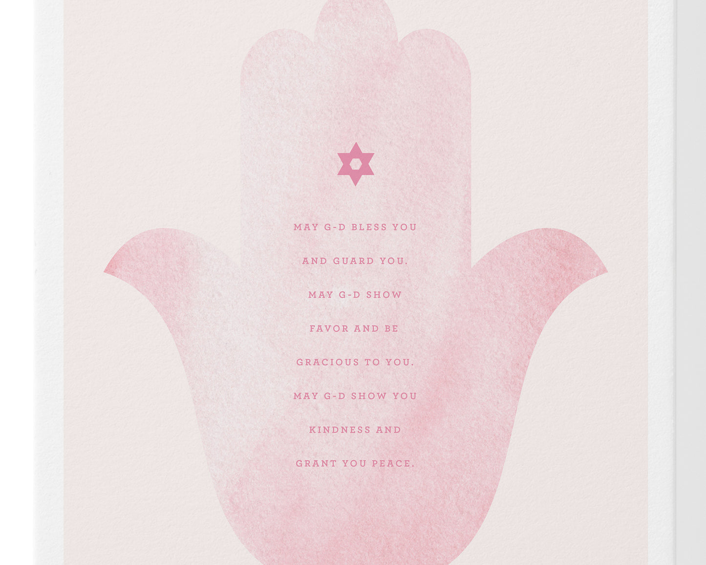 Watercolor Hamsa Art Print