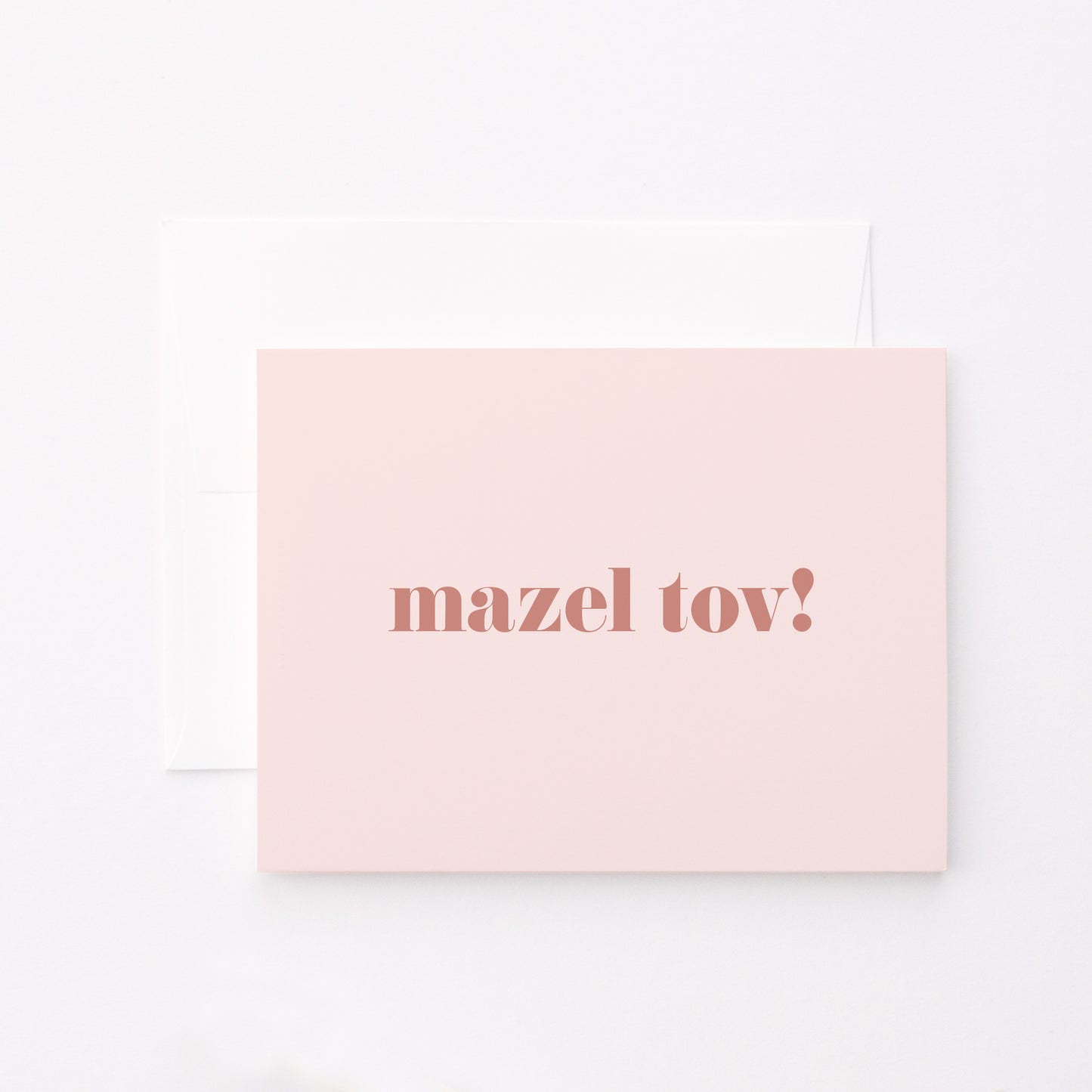 Classic Mazel Tov Card
