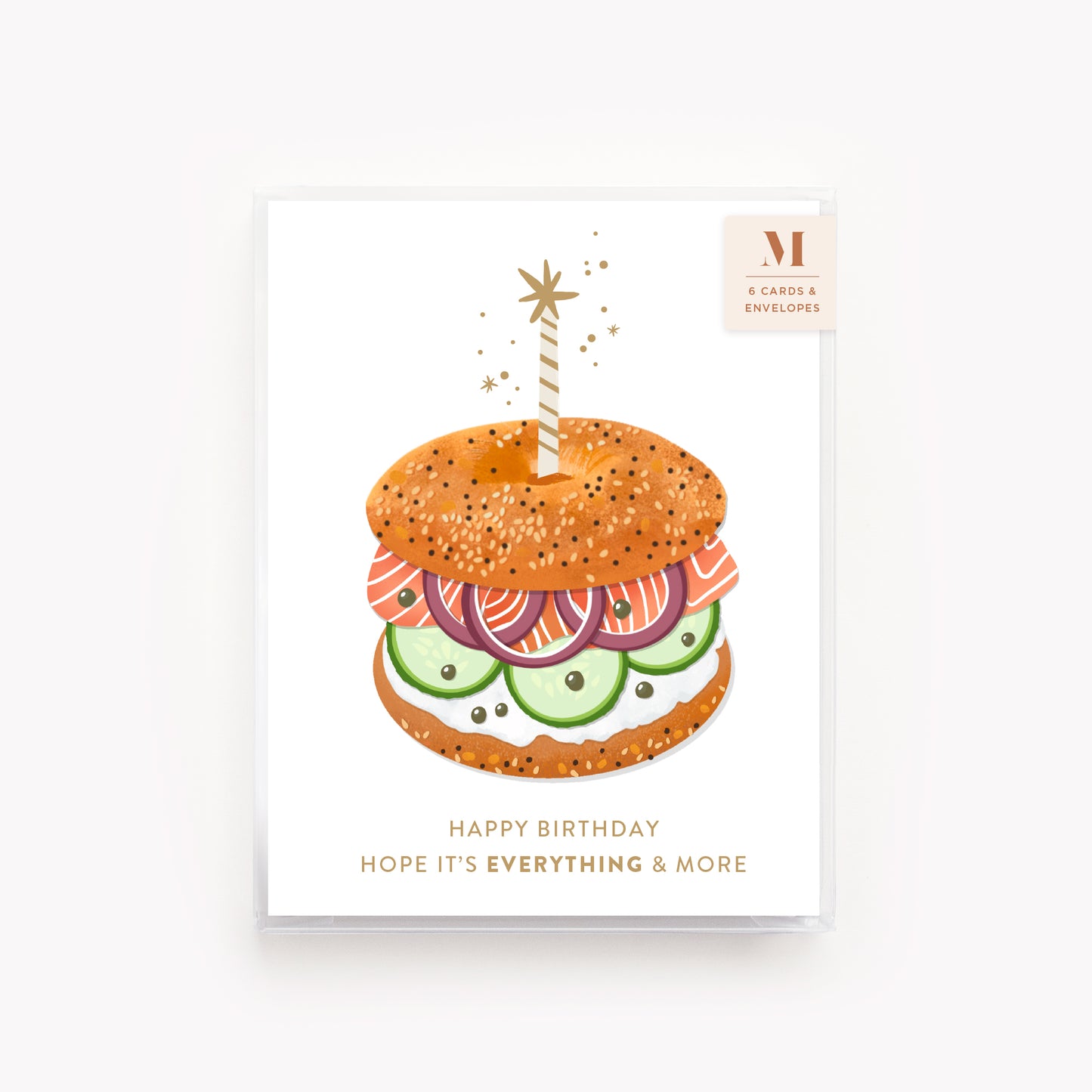 Birthday Bagel Card