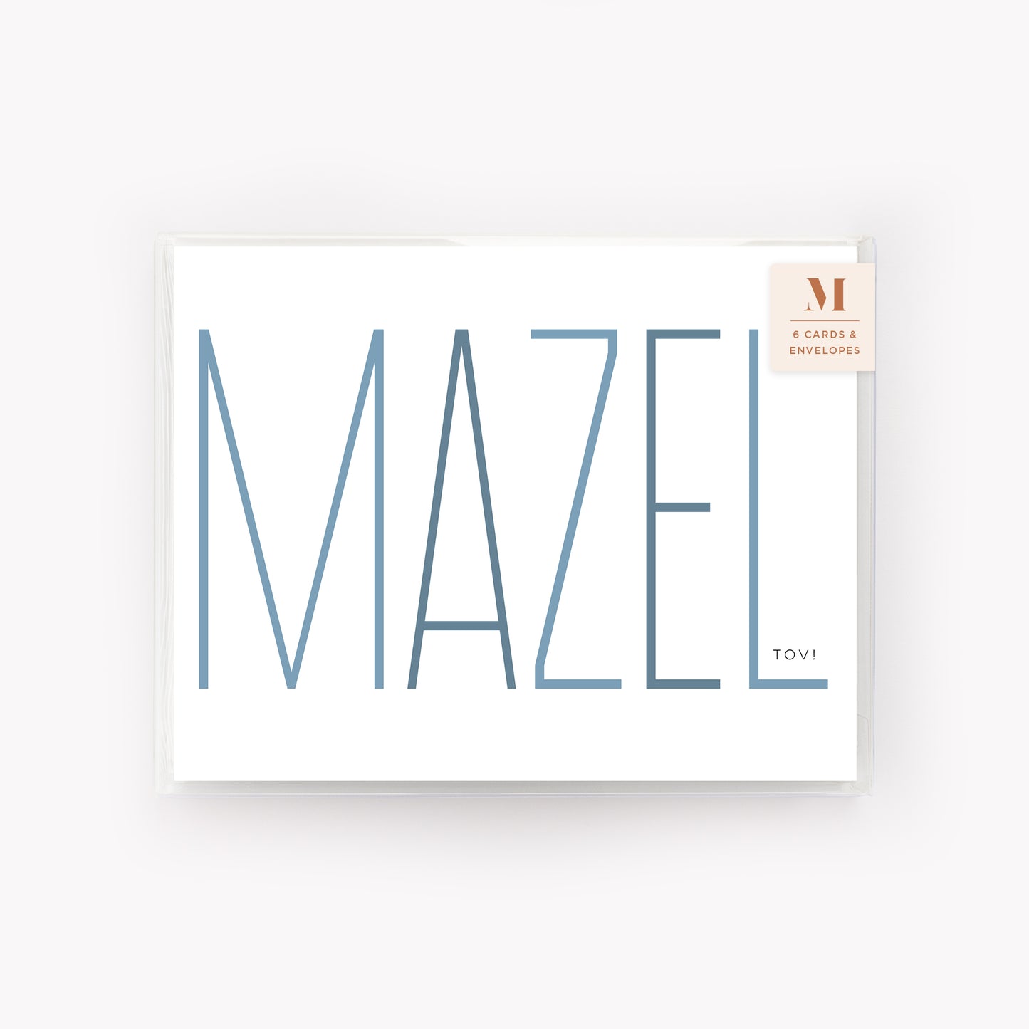 Modern Mazel Tov Greeting Card