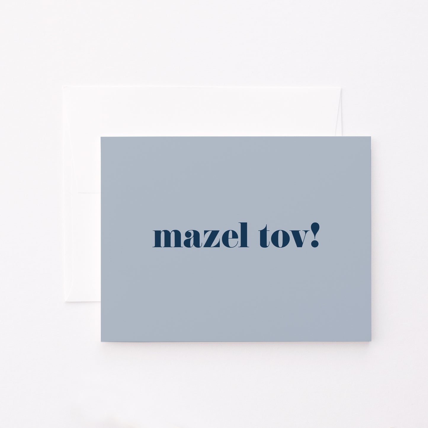 Classic Mazel Tov Card