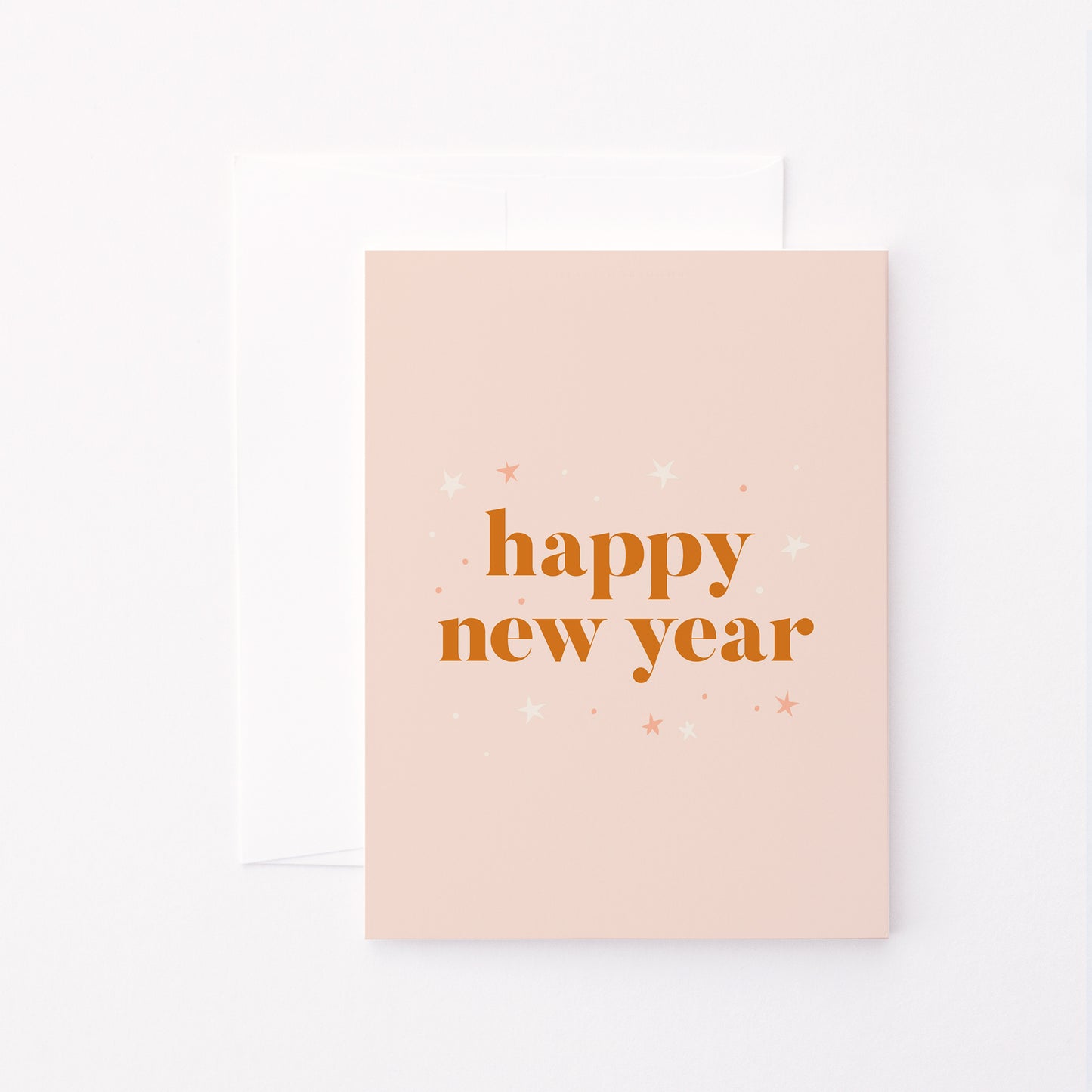 Starry New Year Card