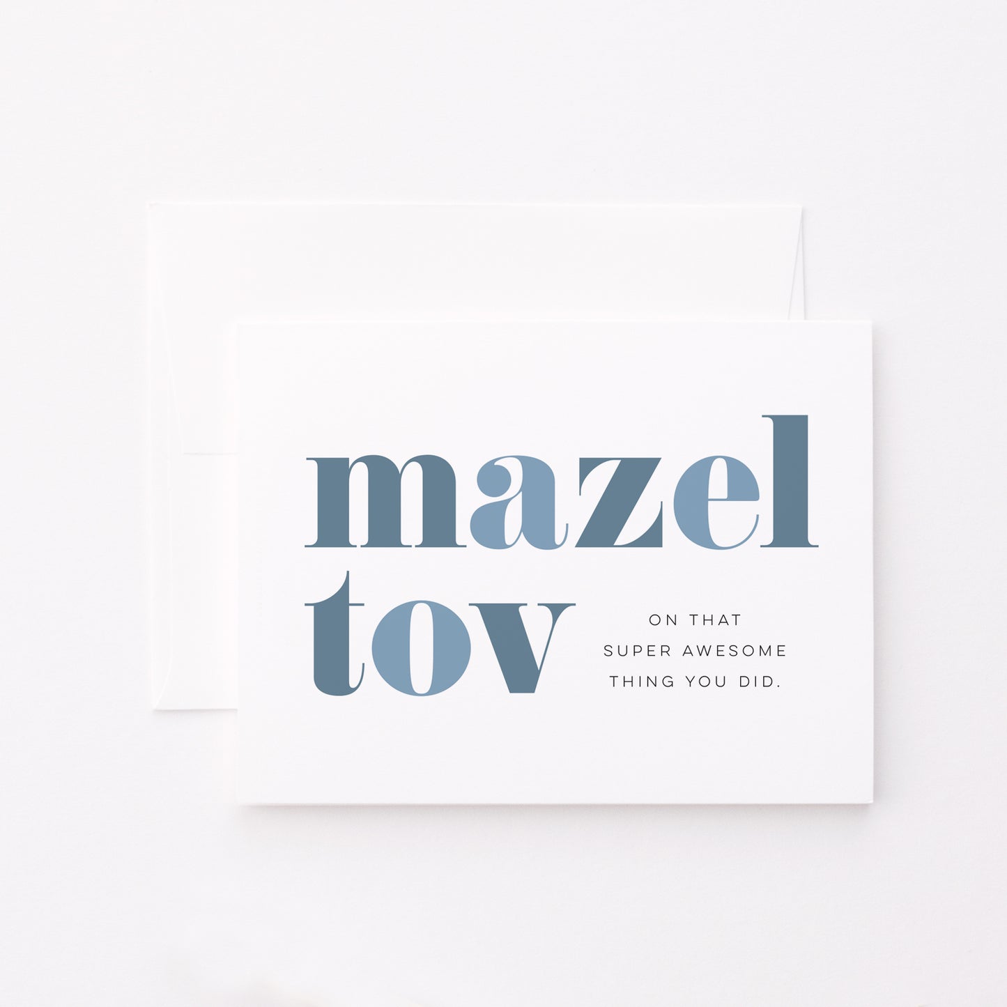 Super Awesome Mazel Tov Card