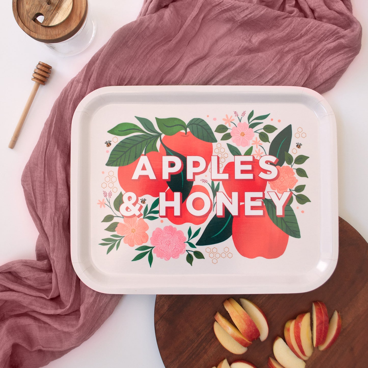 Apples & Honey Serving Tray