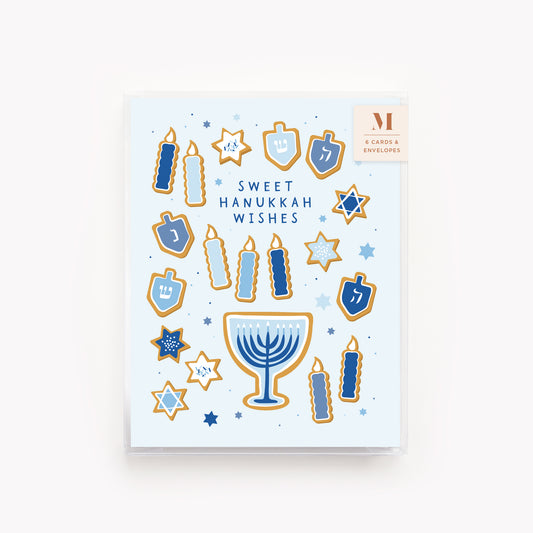 Hanukkah Cookies Card