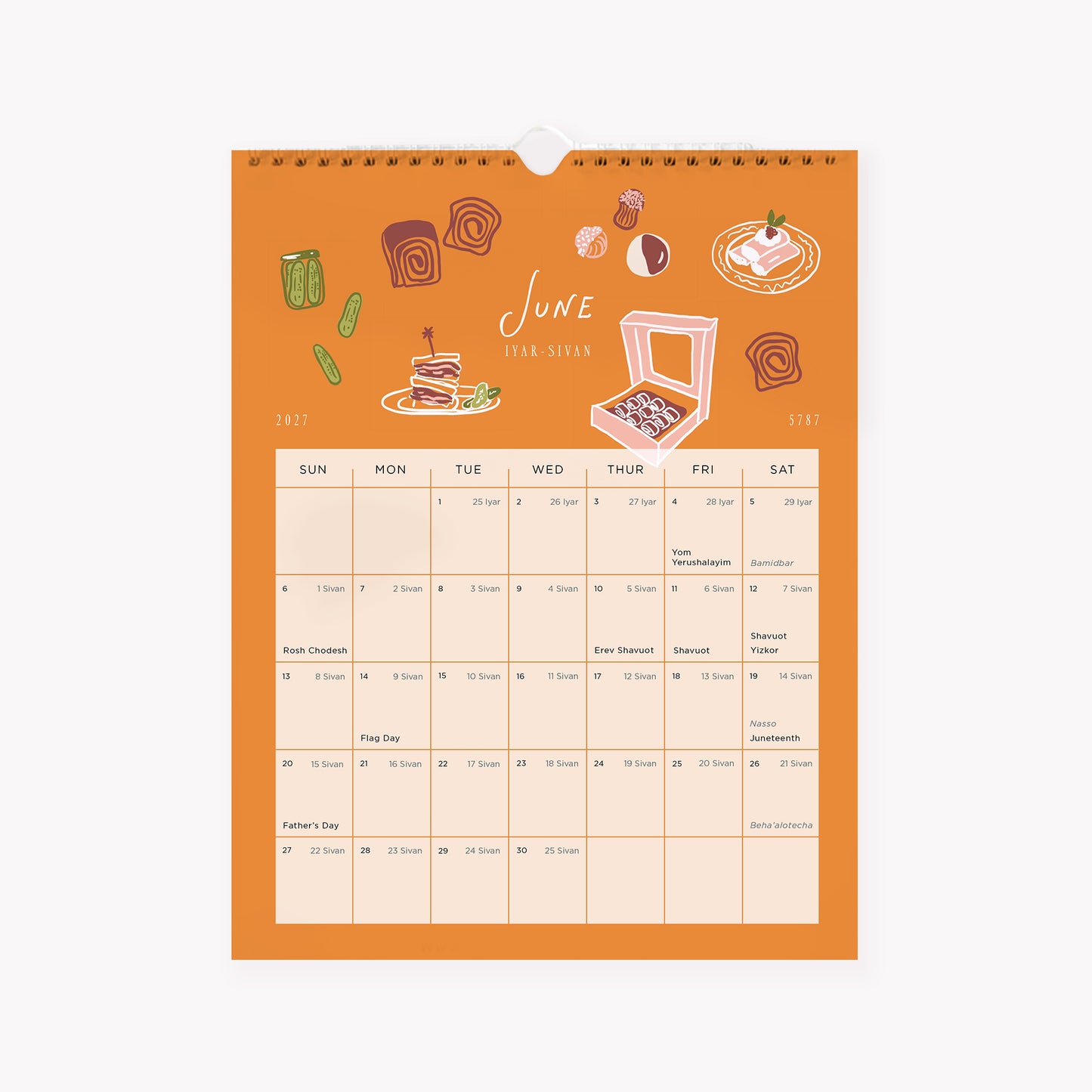 Jewish Calendar - 5787