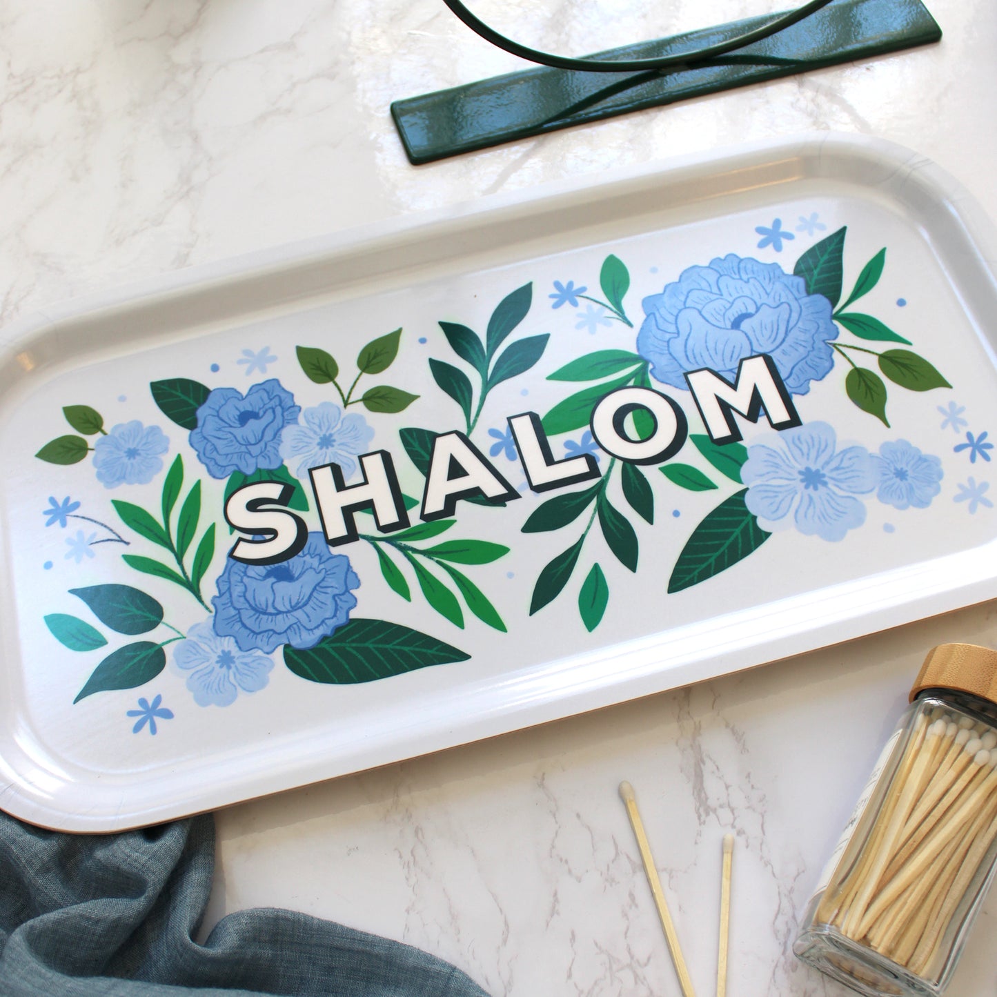 Shalom Serving Tray