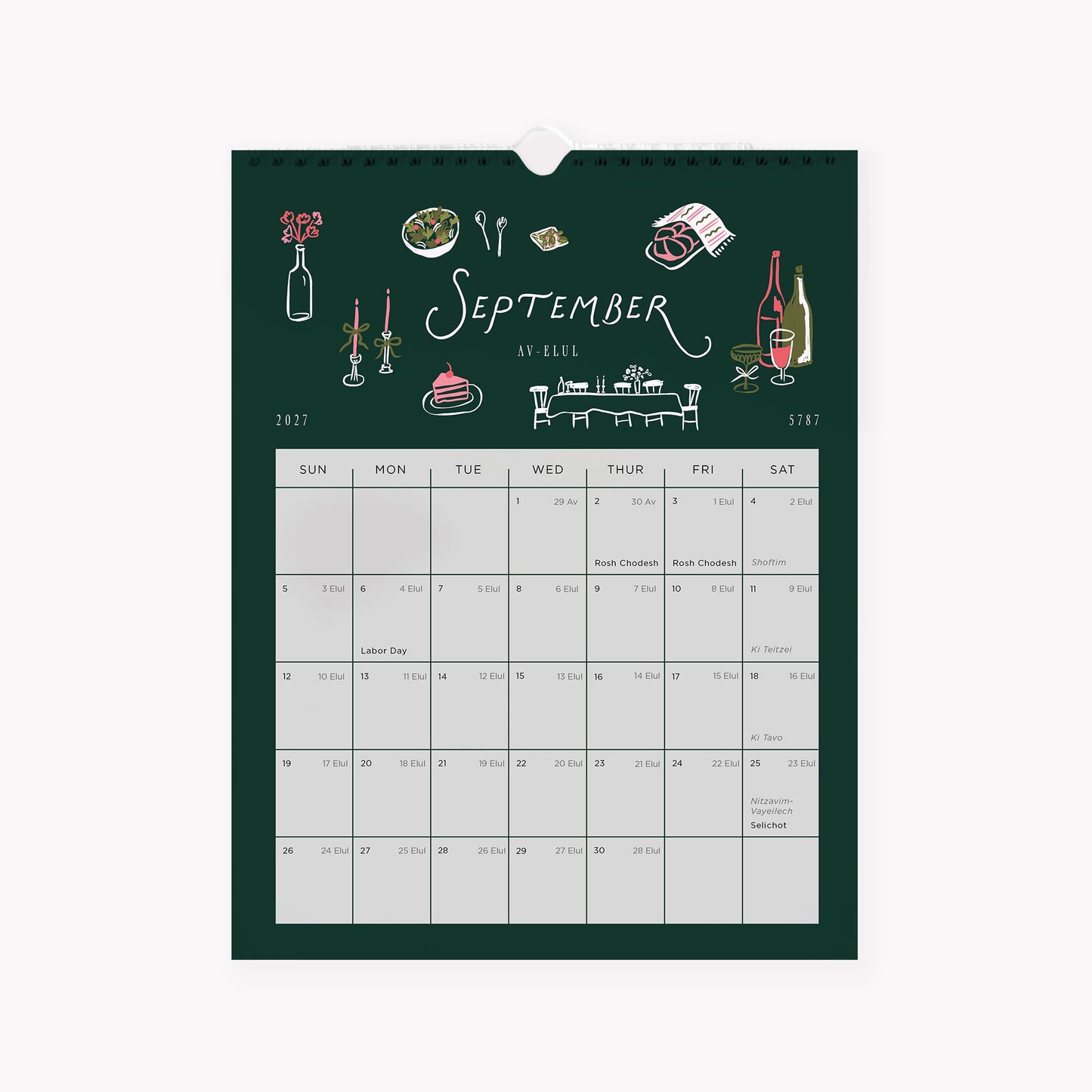 Jewish Calendar - 5787