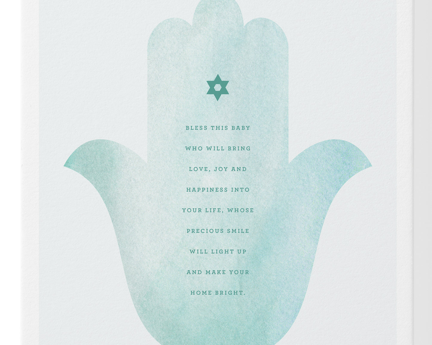 Watercolor Hamsa Art Print