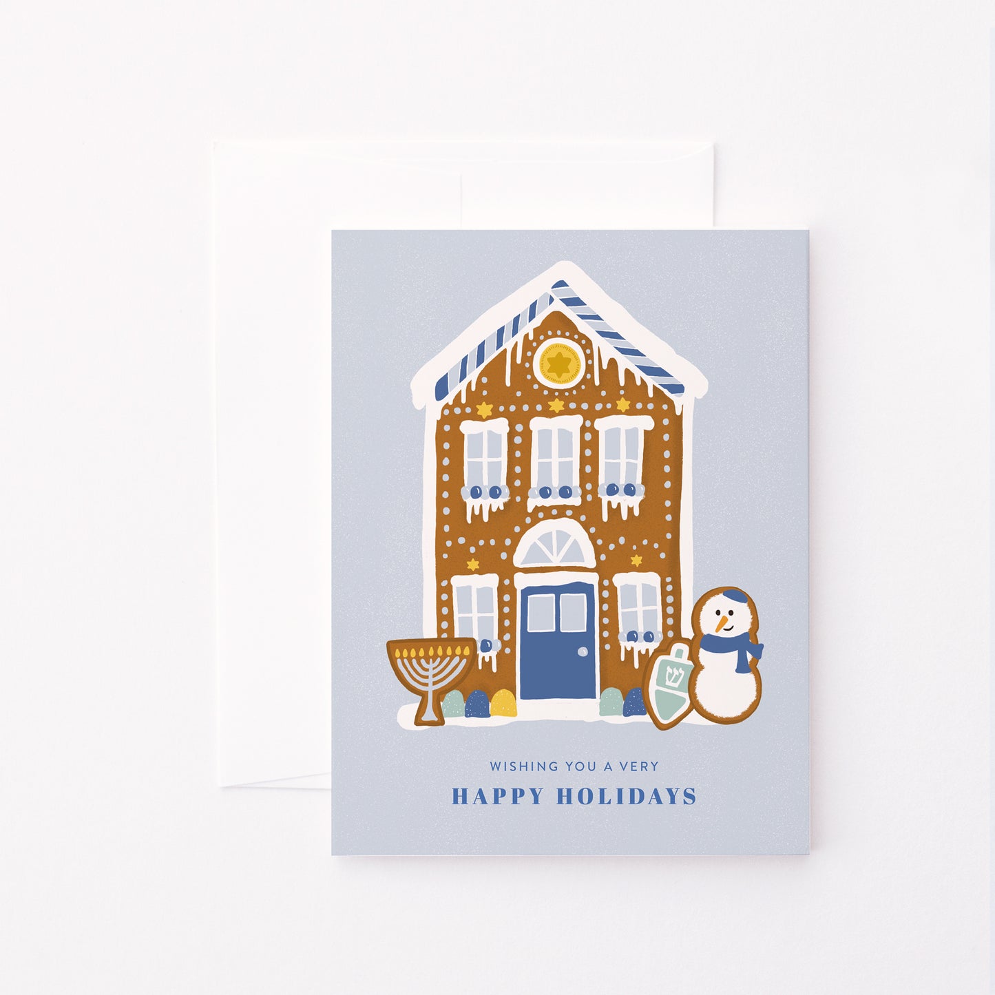 Hanukkah Gingerbread Card