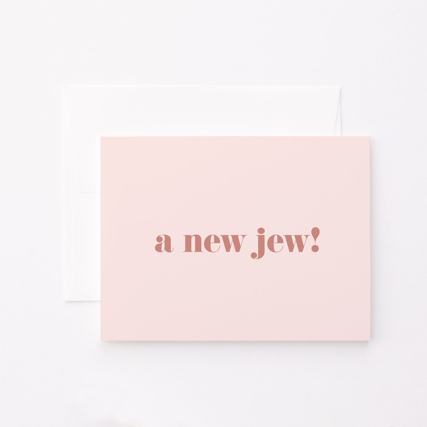 A New Jew! Card