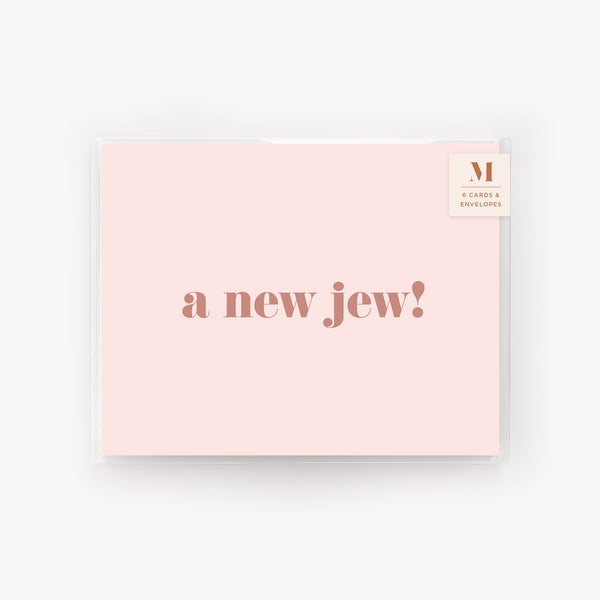 A New Jew! Card
