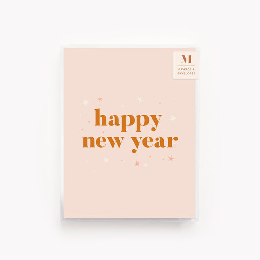 Starry New Year Card